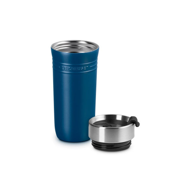 Le Creuset OTG Travel Mug 350ml - Deep Teal image number 1